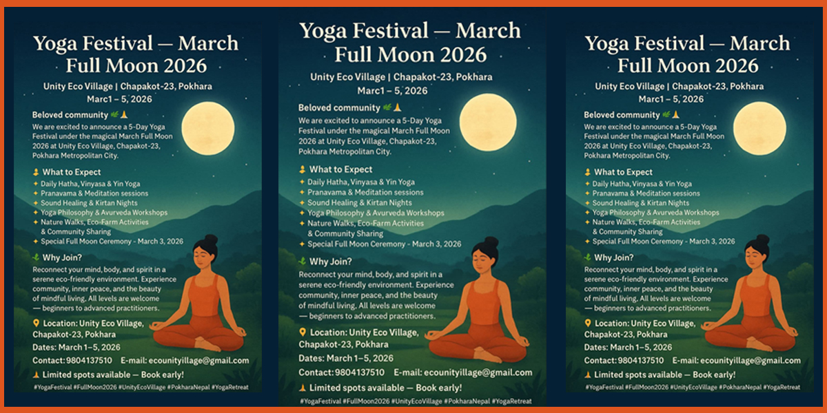 Yoga Festival - March Full Moon 2026